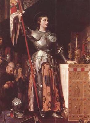Jean Auguste Dominique Ingres Joan of Arc at the Coronation of Charles VII in Reims Cathedral (mk09) Sweden oil painting art